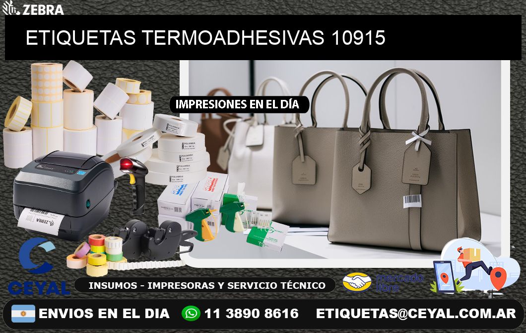 ETIQUETAS TERMOADHESIVAS 10915