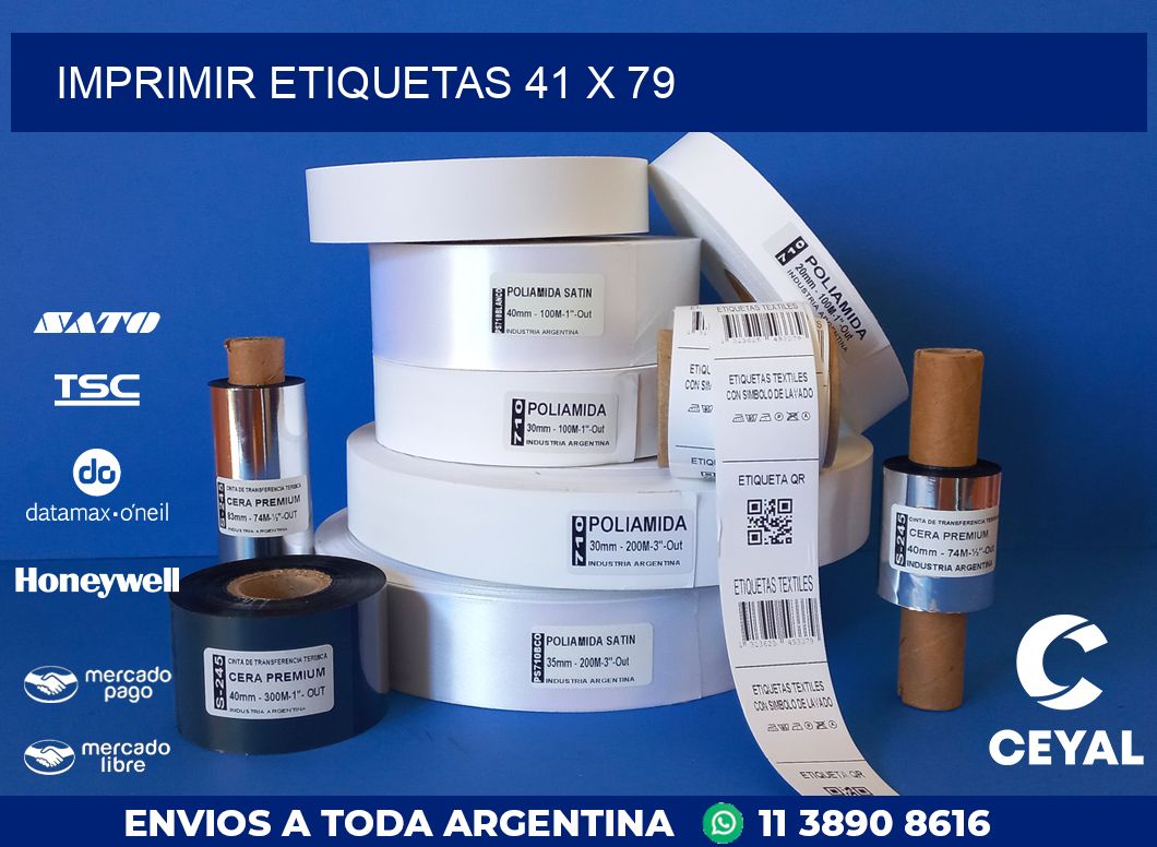 IMPRIMIR ETIQUETAS 41 x 79