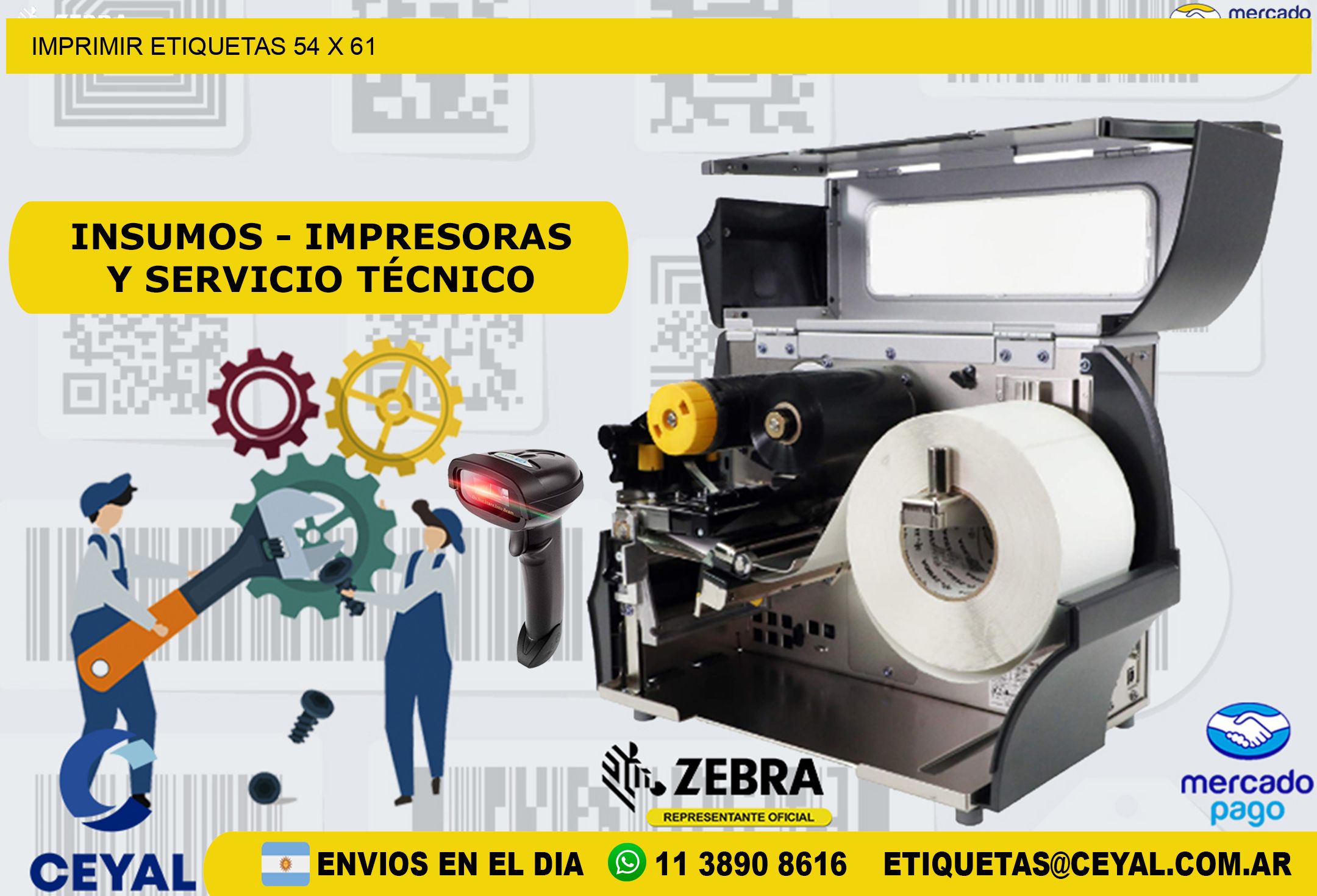 IMPRIMIR ETIQUETAS 54 x 61