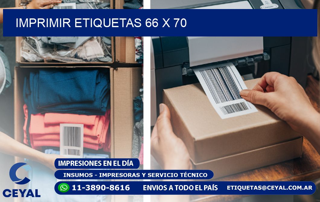 IMPRIMIR ETIQUETAS 66 x 70