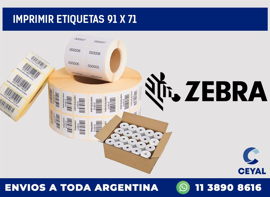 IMPRIMIR ETIQUETAS 91 x 71
