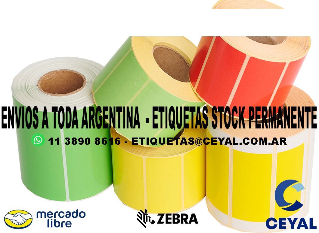 IMPRIMIR ETIQUETAS RECTAS 96 x 42