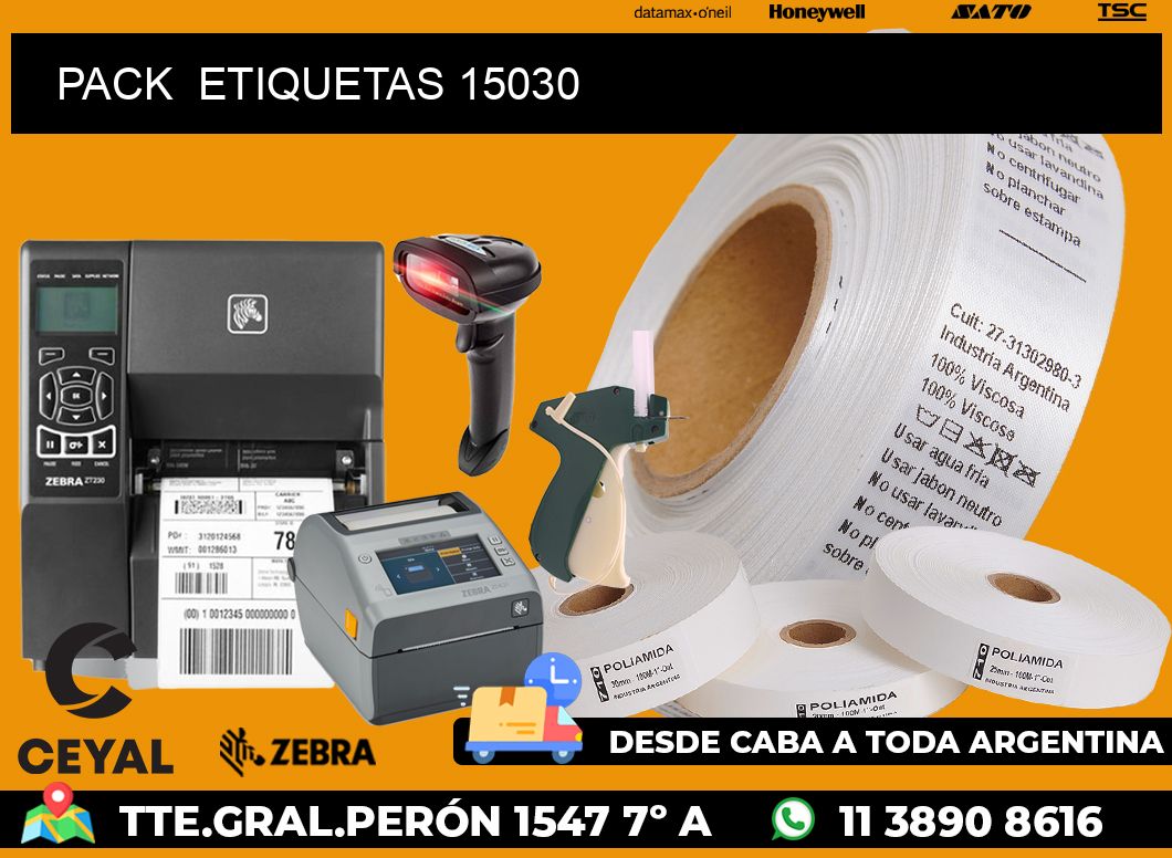 PACK ETIQUETAS 15030