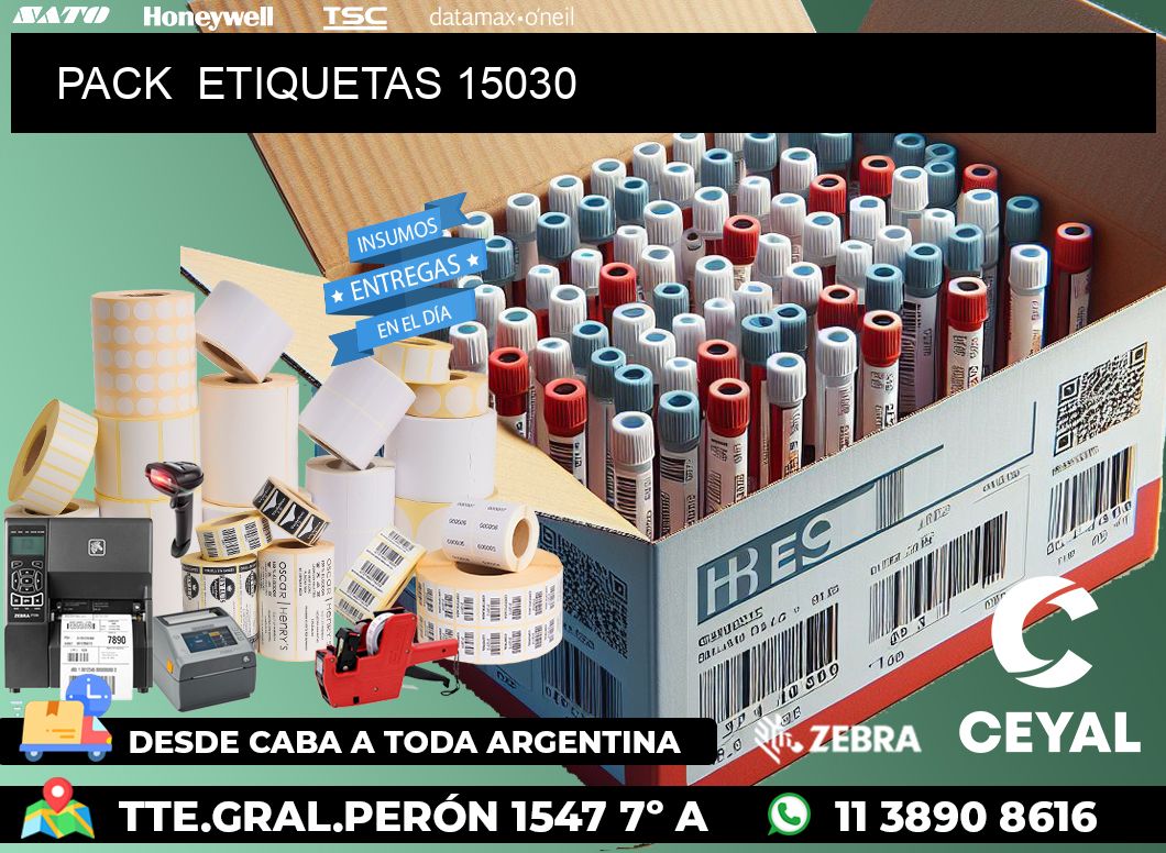 PACK ETIQUETAS 15030