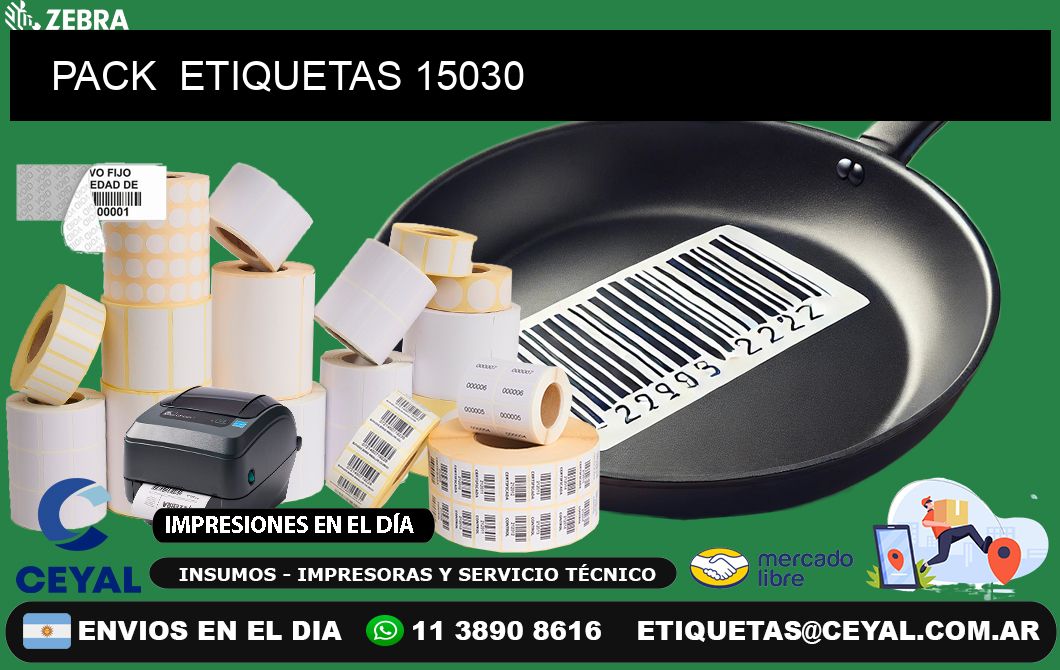PACK ETIQUETAS 15030