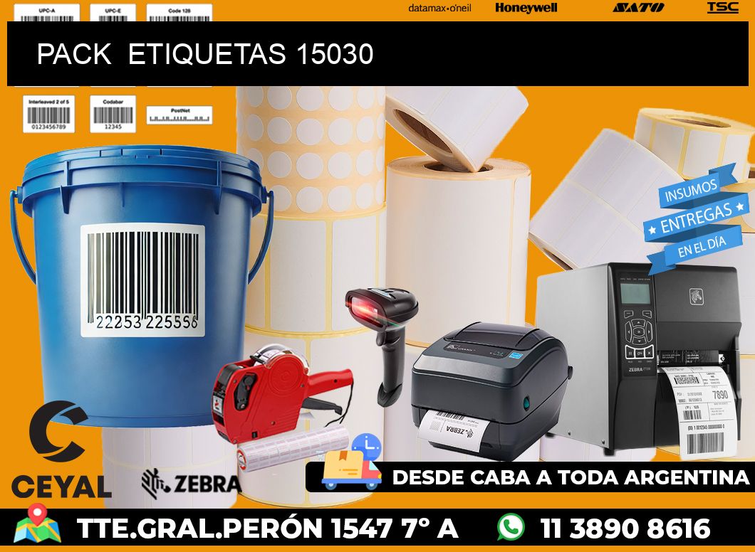 PACK ETIQUETAS 15030