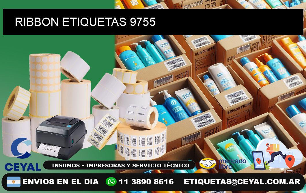 RIBBON ETIQUETAS 9755