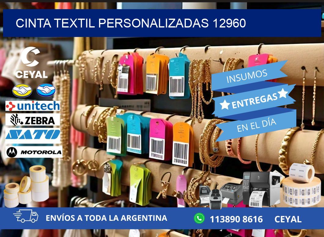 CINTA TEXTIL PERSONALIZADAS 12960