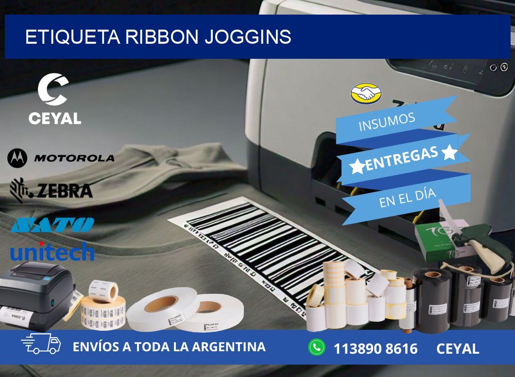 ETIQUETA RIBBON JOGGINS