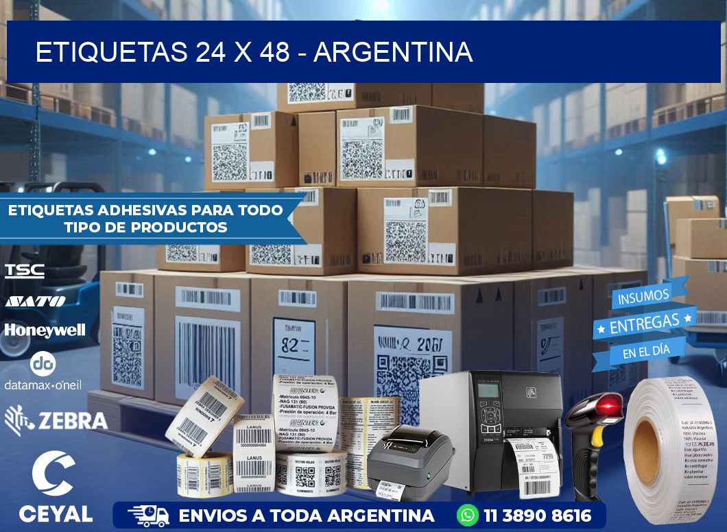 ETIQUETAS 24 x 48 – ARGENTINA