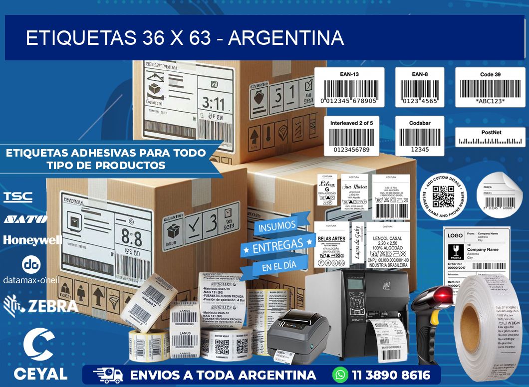 ETIQUETAS 36 x 63 – ARGENTINA