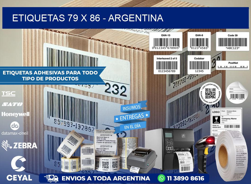 ETIQUETAS 79 x 86 – ARGENTINA