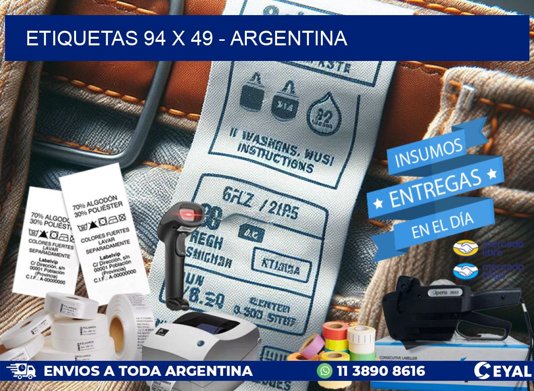 ETIQUETAS 94 x 49 – ARGENTINA