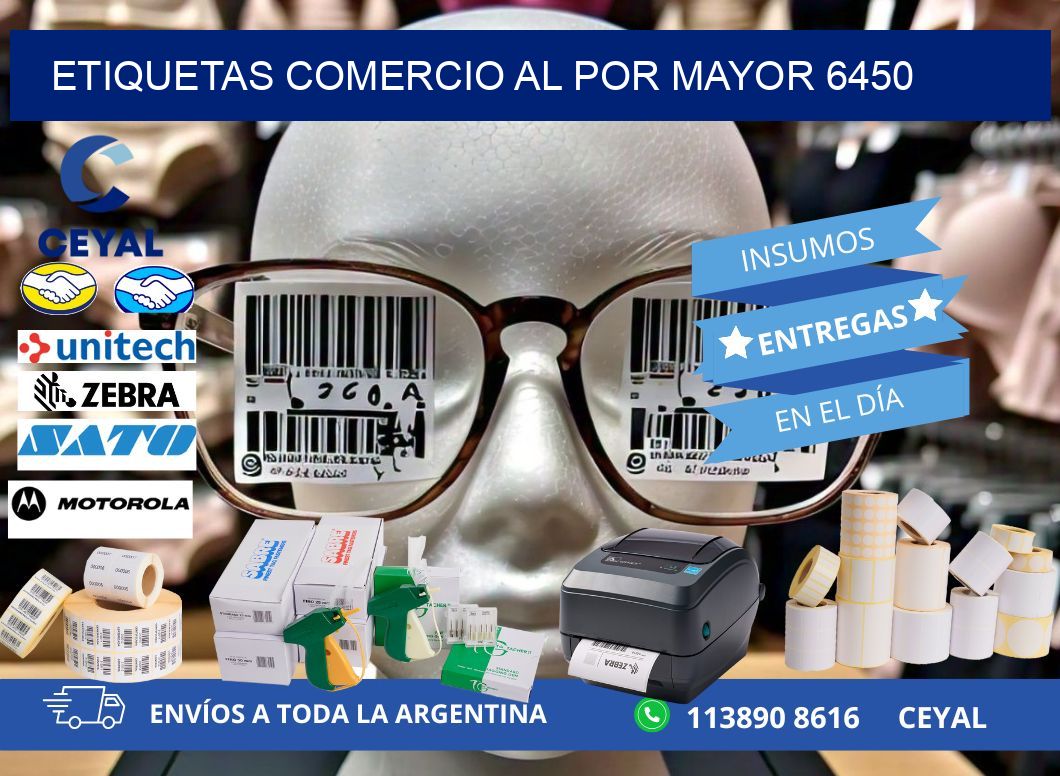 ETIQUETAS COMERCIO AL POR MAYOR 6450