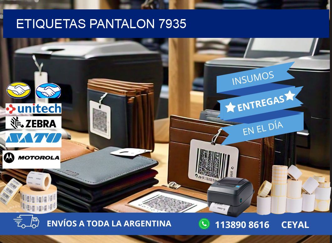 ETIQUETAS PANTALON 7935