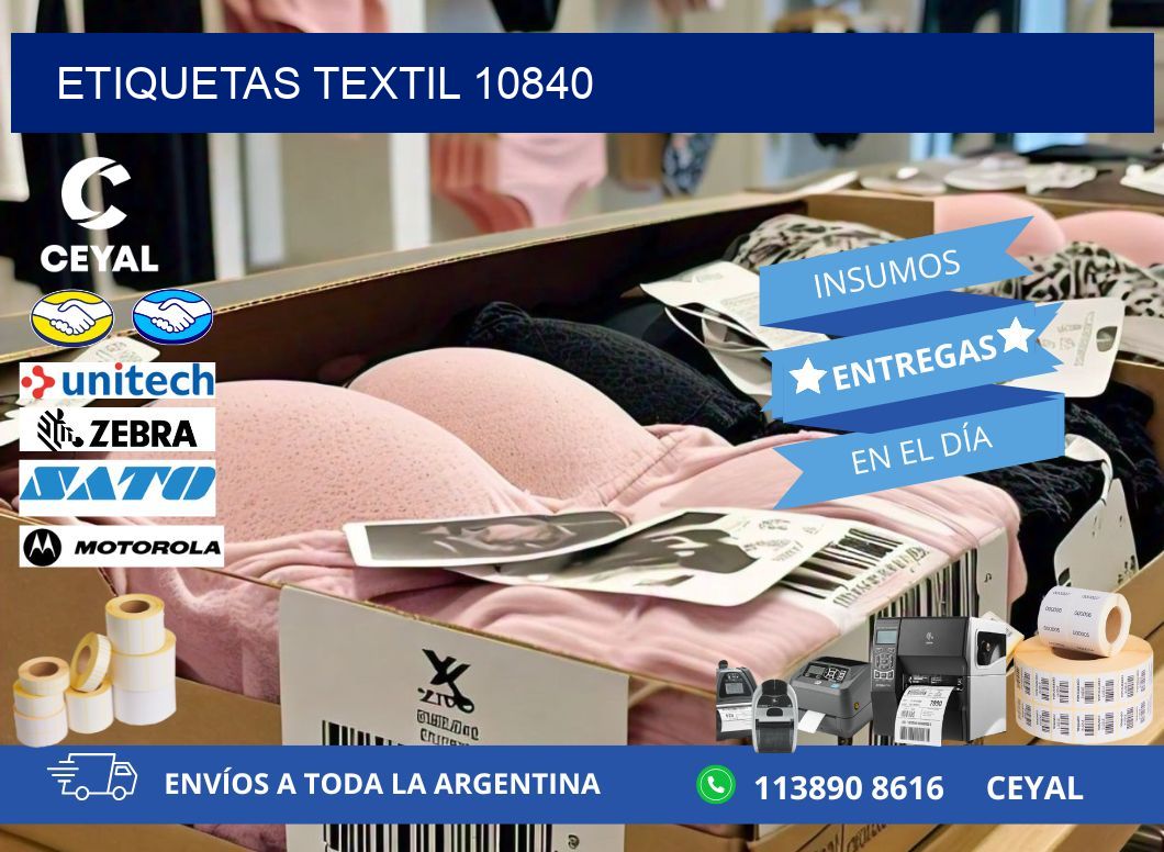 ETIQUETAS TEXTIL 10840