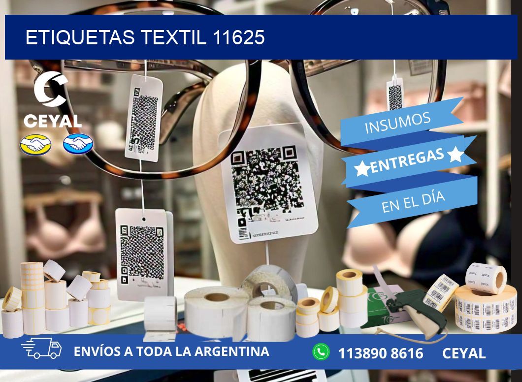 ETIQUETAS TEXTIL 11625