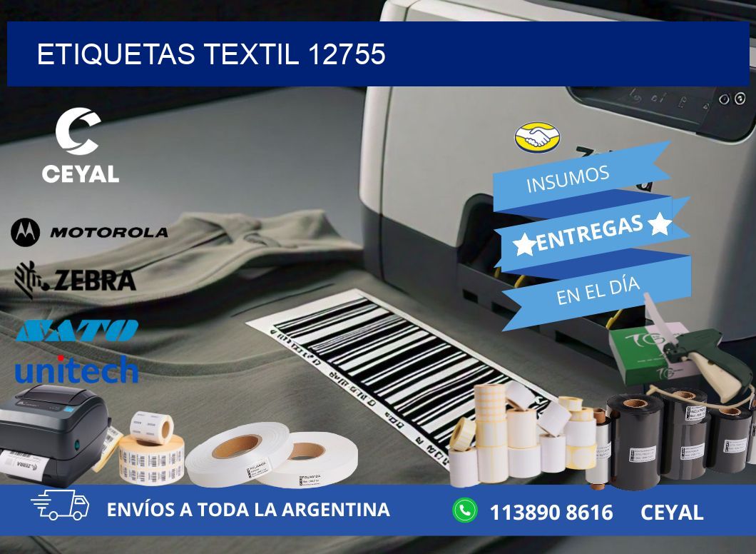 ETIQUETAS TEXTIL 12755