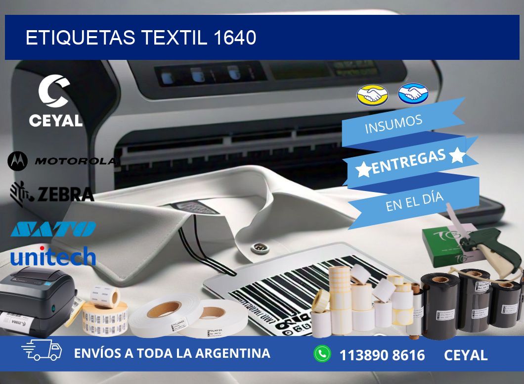 ETIQUETAS TEXTIL 1640