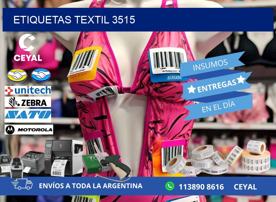 ETIQUETAS TEXTIL 3515