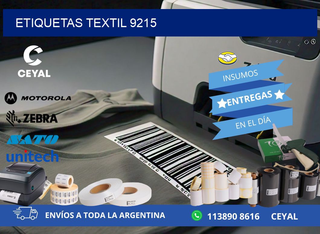 ETIQUETAS TEXTIL 9215