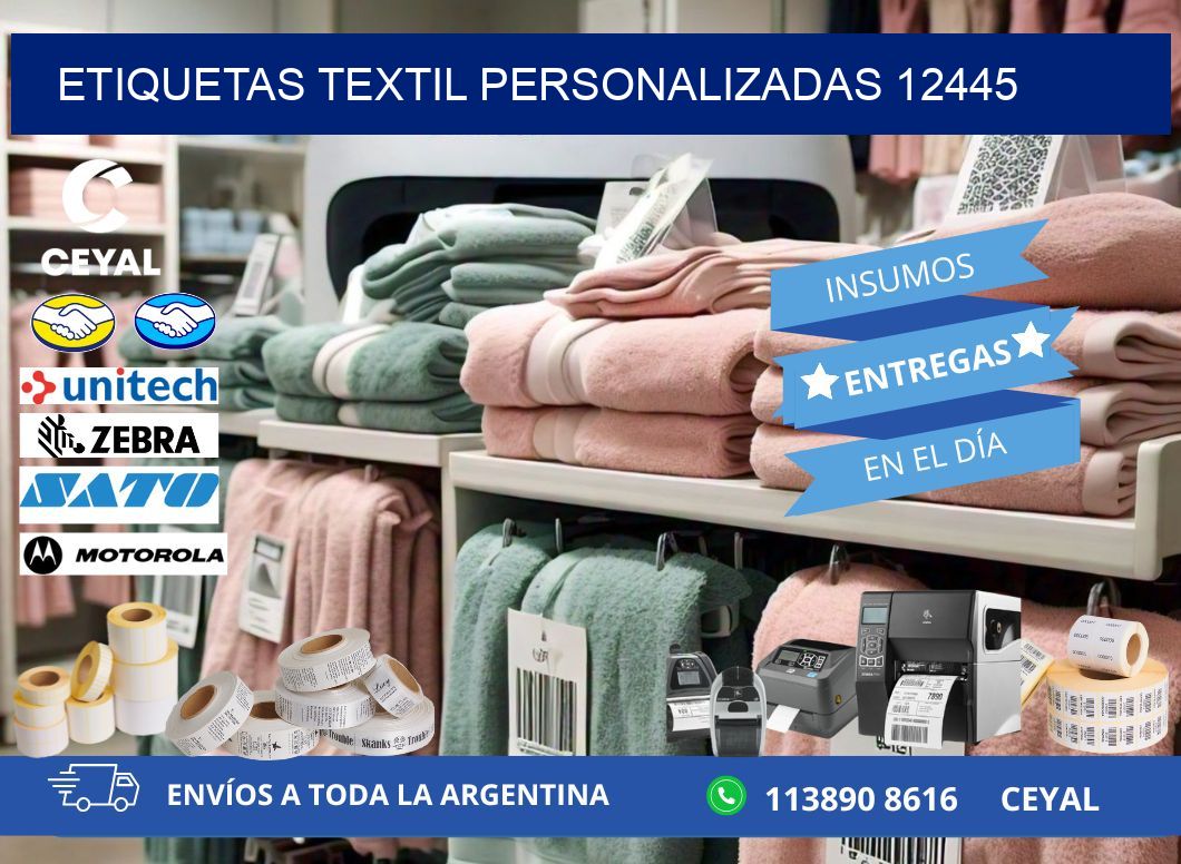 ETIQUETAS TEXTIL PERSONALIZADAS 12445