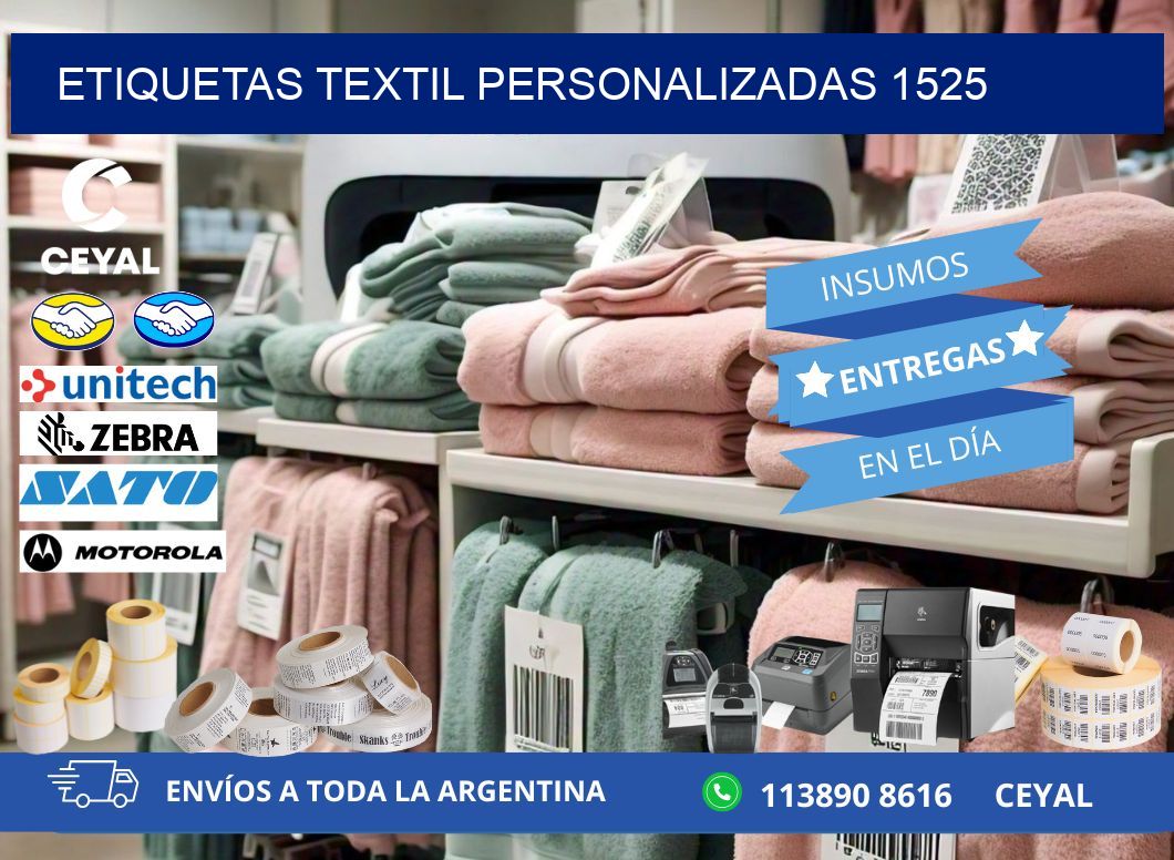 ETIQUETAS TEXTIL PERSONALIZADAS 1525