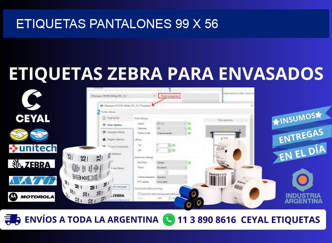 ETIQUETAS PANTALONES 99 x 56