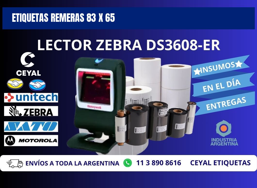 ETIQUETAS REMERAS 83 x 65