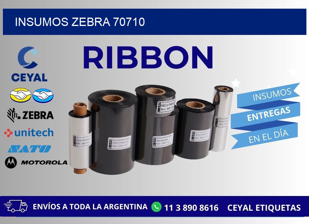 INSUMOS ZEBRA 70710