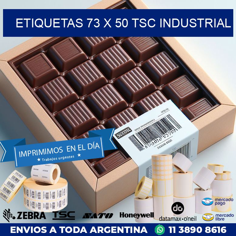 ETIQUETAS 73 x 50 TSC INDUSTRIAL