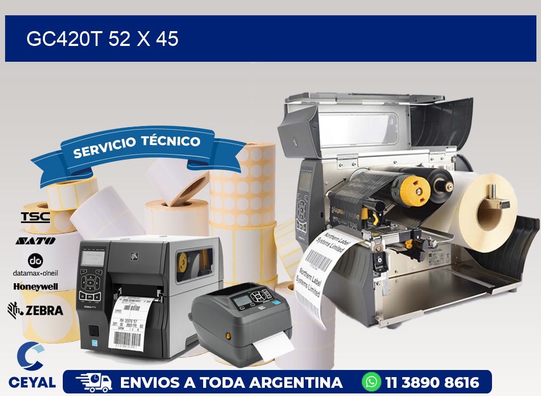 GC420T 52 x 45