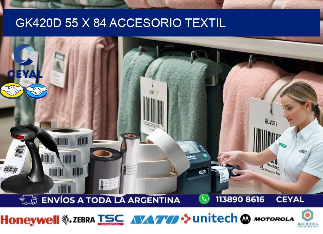 GK420D 55 x 84 ACCESORIO TEXTIL