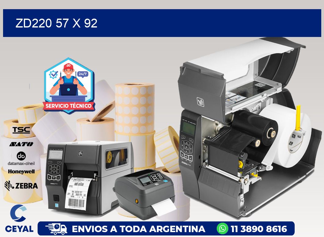 ZD220 57 x 92