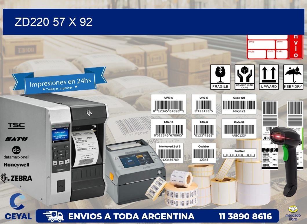 ZD220 57 x 92