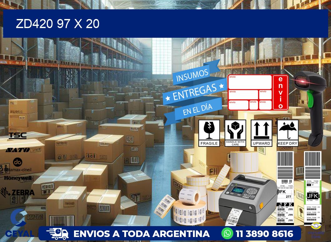 ZD420 97 x 20