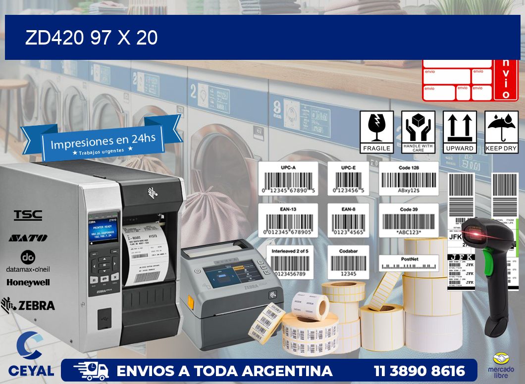 ZD420 97 x 20