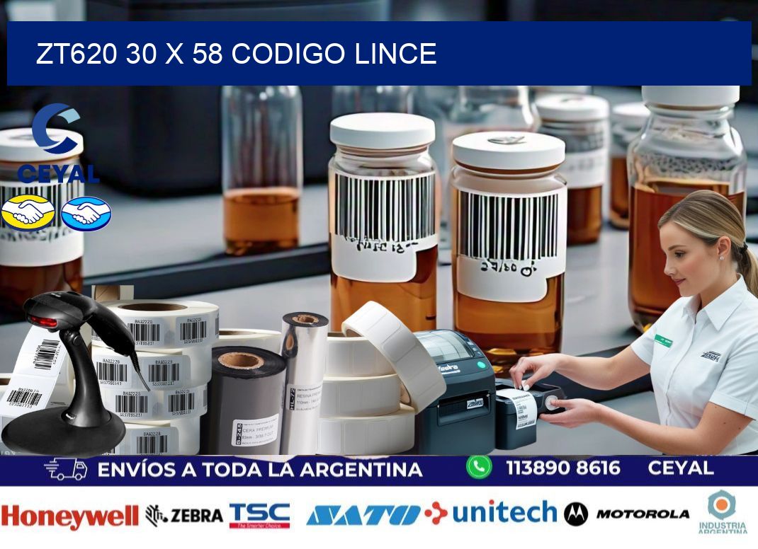 ZT620 30 x 58 CODIGO LINCE