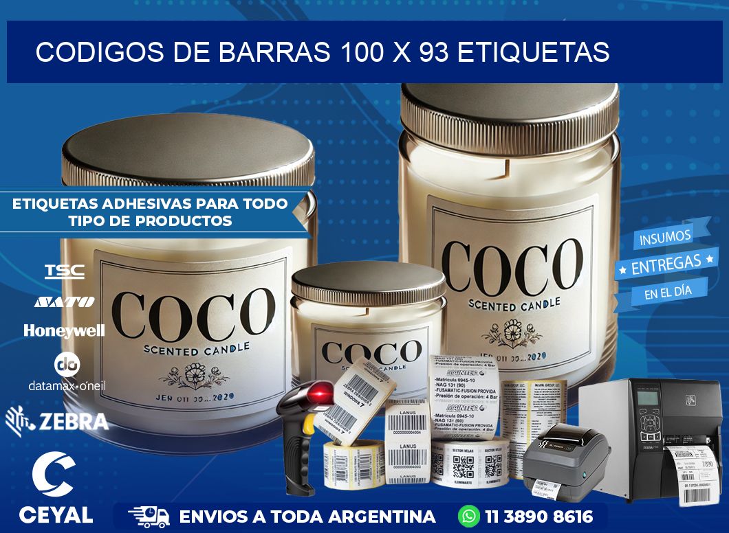 codigos de barras 100 x 93 etiquetas