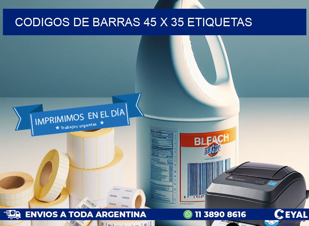 codigos de barras 45 x 35 etiquetas