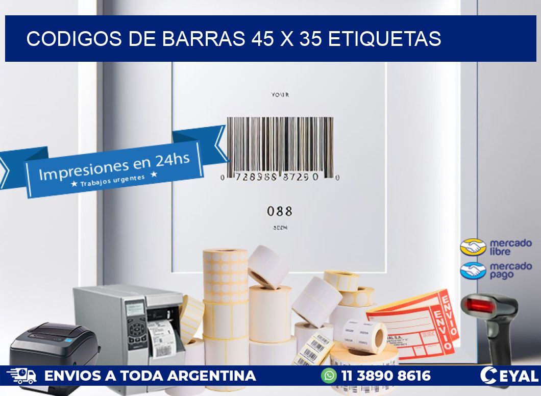 codigos de barras 45 x 35 etiquetas