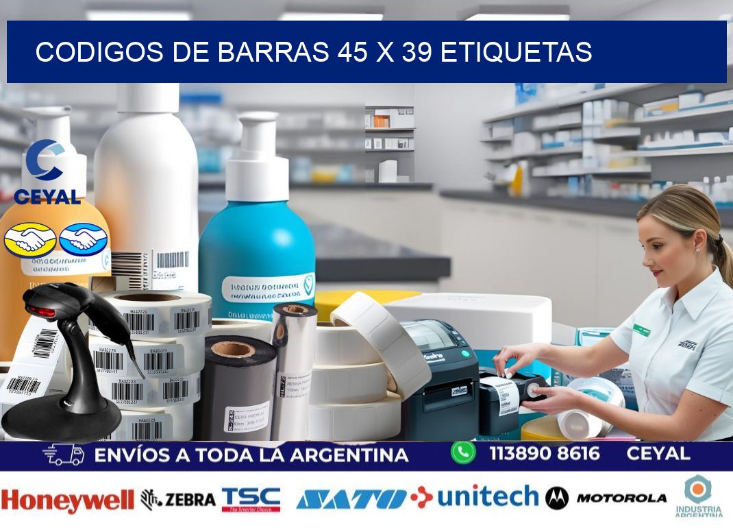 codigos de barras 45 x 39 etiquetas