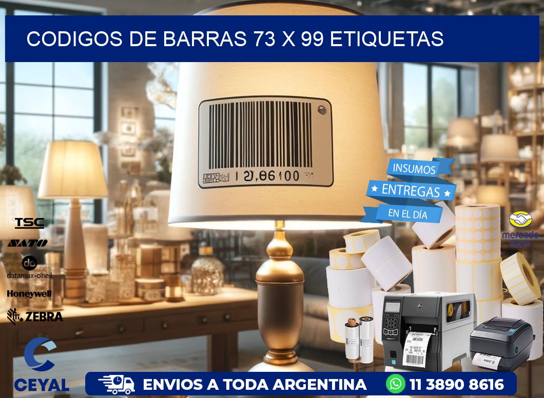 codigos de barras 73 x 99 etiquetas