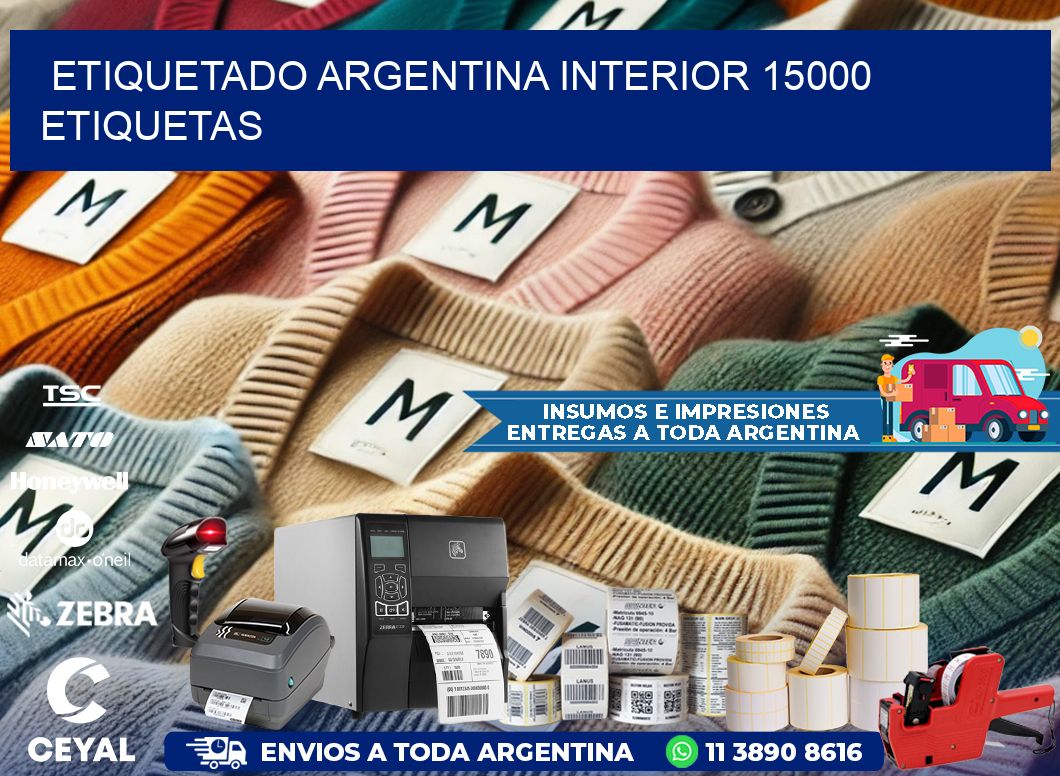 etiquetado argentina interior 15000 etiquetas