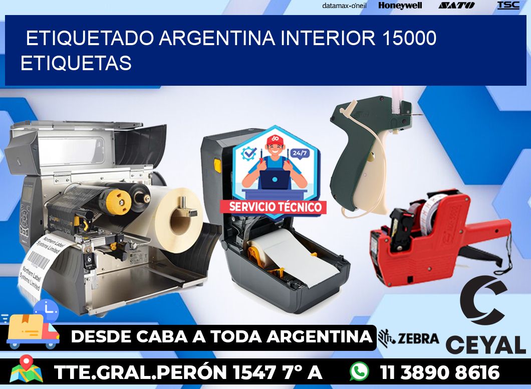 etiquetado argentina interior 15000 etiquetas