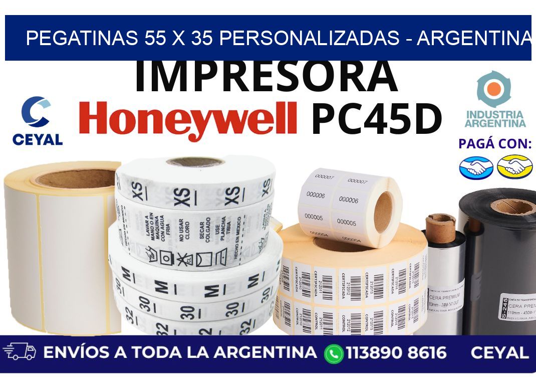 pegatinas 55 x 35 personalizadas – Argentina