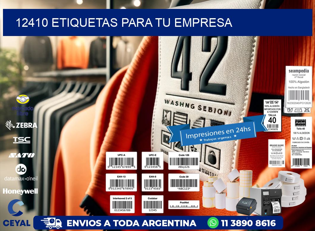 12410 etiquetas para tu empresa
