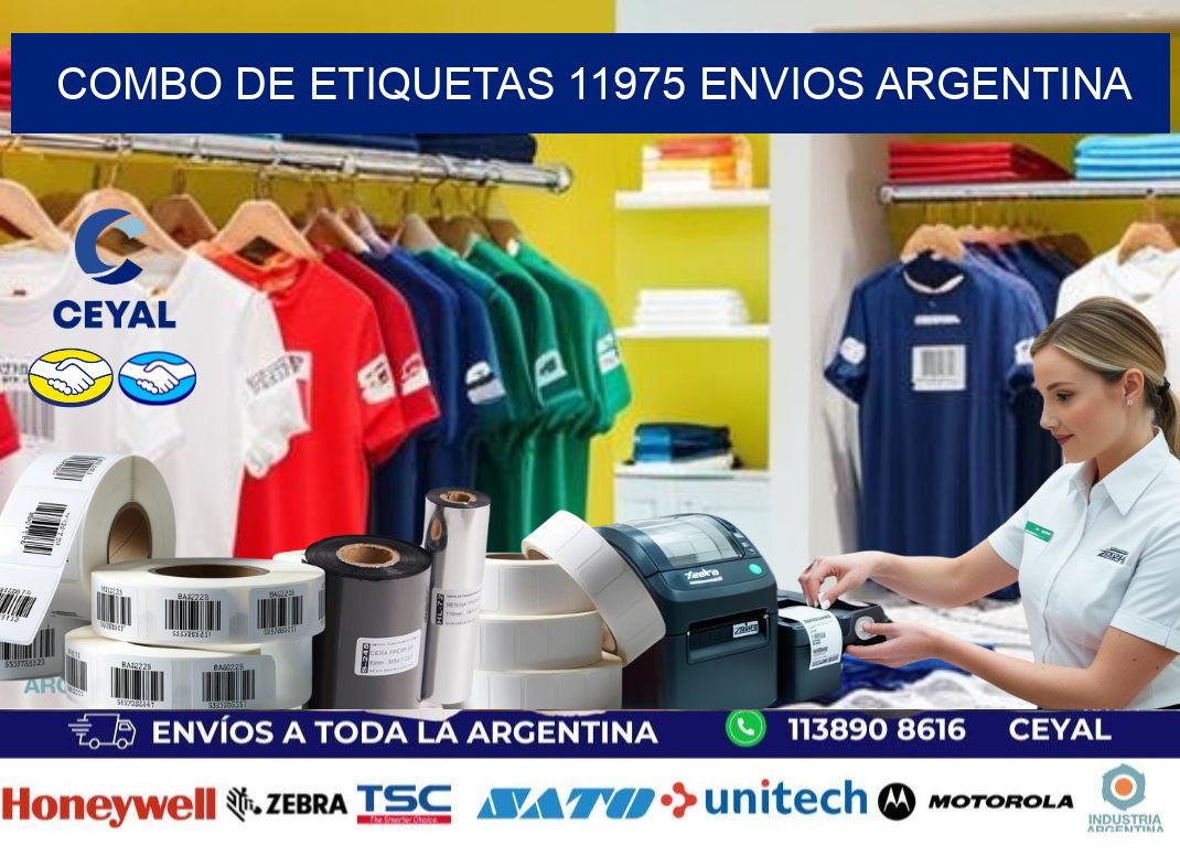 Combo de etiquetas 11975 ENVIOS ARGENTINA
