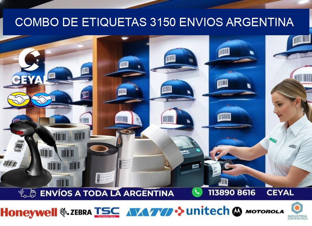 Combo de etiquetas 3150 ENVIOS ARGENTINA