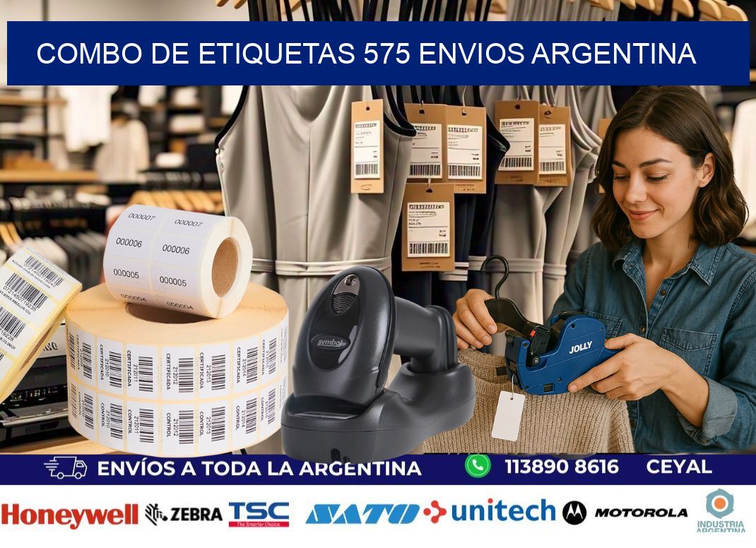 Combo de etiquetas 575 ENVIOS ARGENTINA